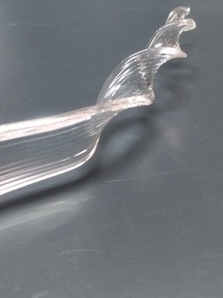 Ricambio Murano Foglia Vetro Trasparente