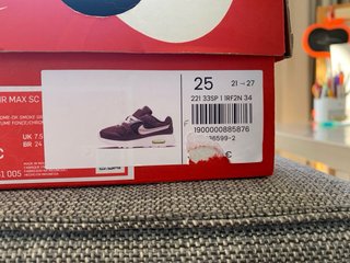 Caja de Zapatillas Nike