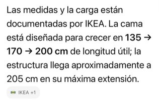 Cama extensible IKEA SLÄKT
