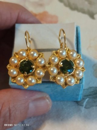 Pendientes Vintage Chapados en Oro