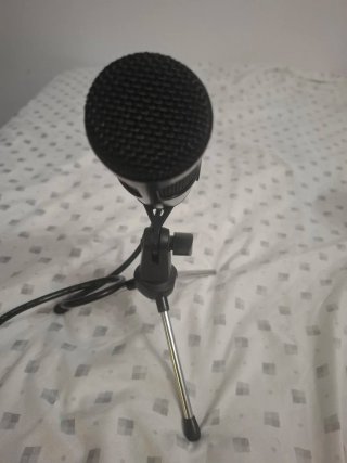 Micrófono para PC con Trípode