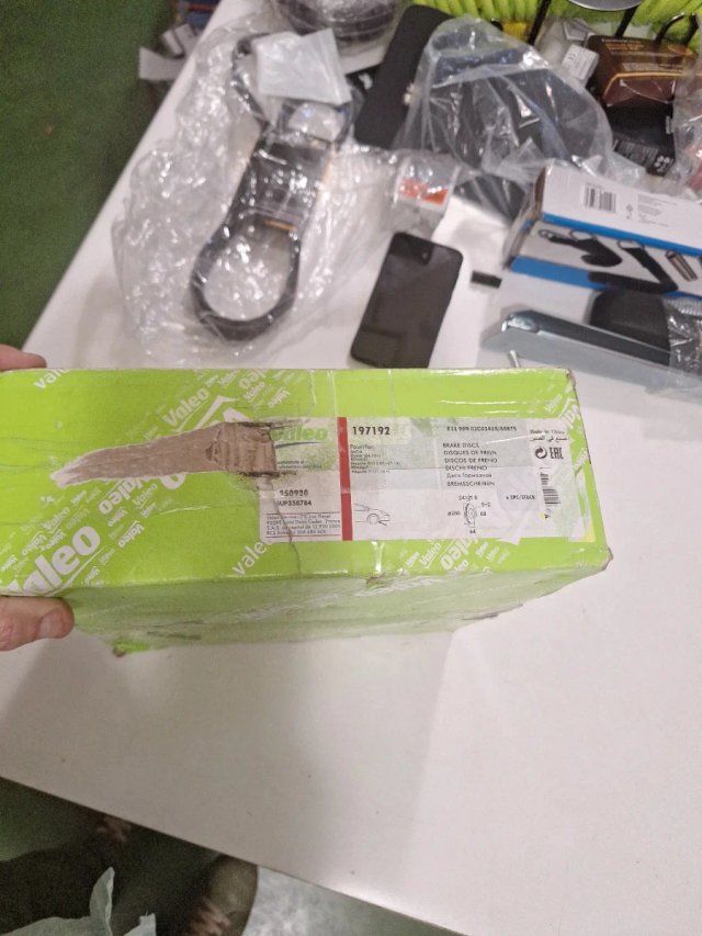 2 Discos Freno Delanteros VALEO 197192 Dacia Duste