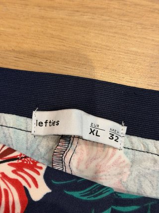 Calças Formais Estampado Floral Lefties XL