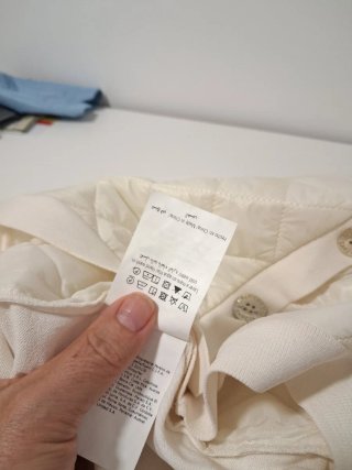 Chaqueta Purificación García,  punto y acolchada