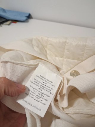 Chaqueta Purificación García,  punto y acolchada