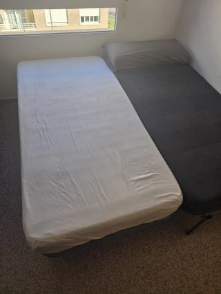 Cama nido 90cm con colchón supletorio
