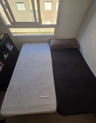Cama nido 90cm con colchón supletorio