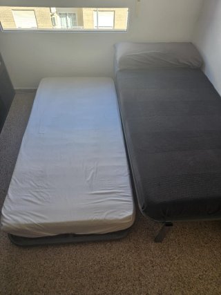 Cama nido 90cm con colchón supletorio