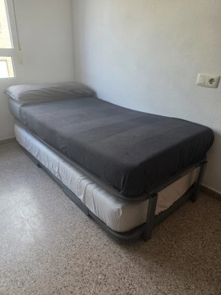 Cama nido 90cm con colchón supletorio