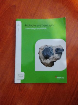 Libro biología y geología 4 ESO