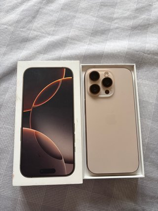 iPhone 16 Pro 128GB Titanio Desierto