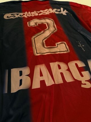 camiseta de fútbol Travis Scott x Nike x FC Barcel