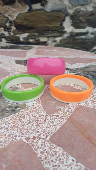 Set de 3 Pulseras de Colores
