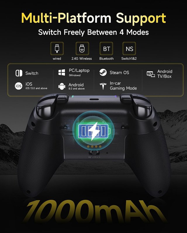 Mando EasySMX X05Pro Inalámbrico PC + Base