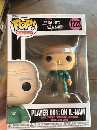 Funko Pop Squid Game Player 001: Oh Il-Nam