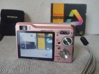 Sony Cybershot DSC-W80 Cámara Digital Rosa