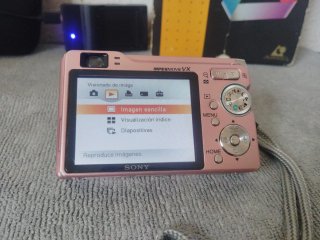 Sony Cybershot DSC-W80 Cámara Digital Rosa