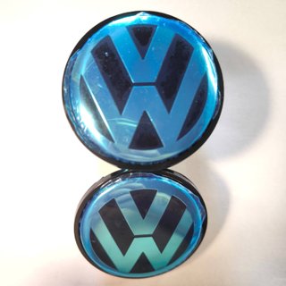 TAPABUJES VW 65mm - EMBLEMA LLANTAS VOLKSWAGEN