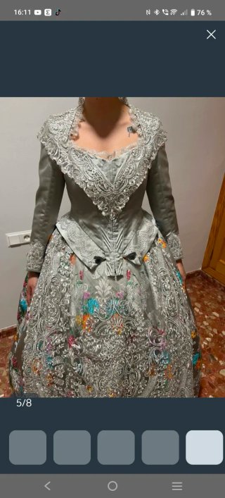 Traje de Fallera Tradicional talla 42/44