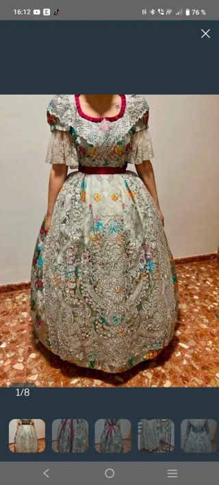 Traje de Fallera Tradicional talla 42/44