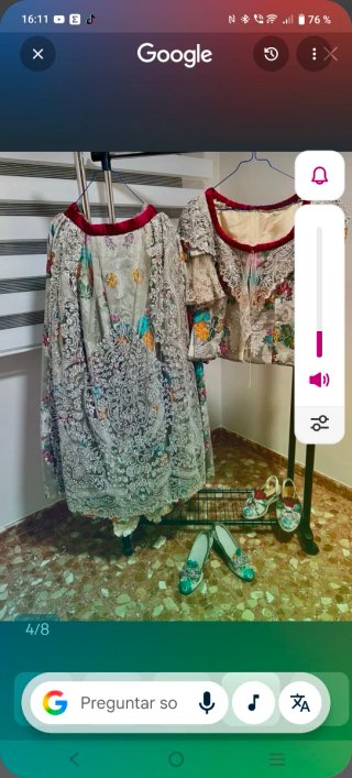 Traje de Fallera Tradicional talla 42/44