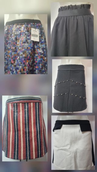 Pack de 5 Faldas Variadas