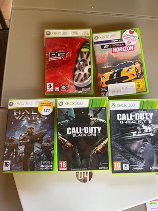 Lote di 5 Giochi per Xbox 360