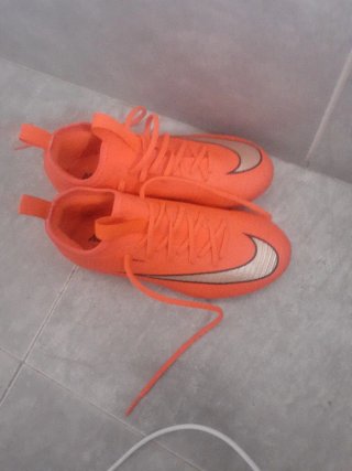 Zapatillas Nike Mercurial Vapor Naranja TALLA 33