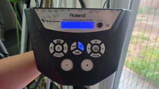 Batería Eléctrica Roland V-Drums TD-6V + Herrajes