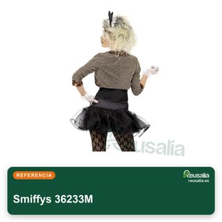 Smiffys Disfraz de rebelde de los años 80,