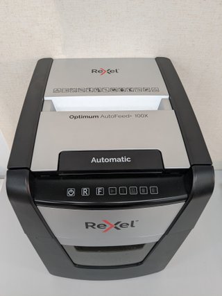 Destructora de Papel Rexel Optimum AutoFeed+ 100X