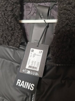 Chaleco Acolchado RAINS Negro