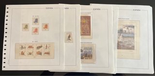 2006 Hojas para sellos España