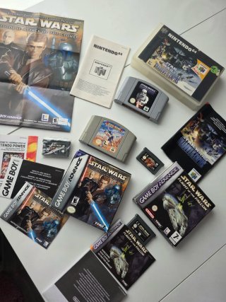 Lote Star Wars N64 y Game Boy Advance