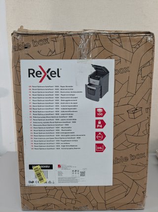 Destructora de Papel Rexel Optimum AutoFeed 100X