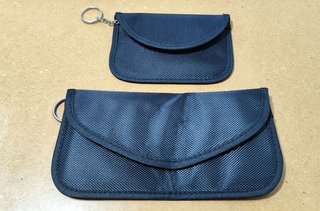 Bolsa Faraday para llaves y móvil