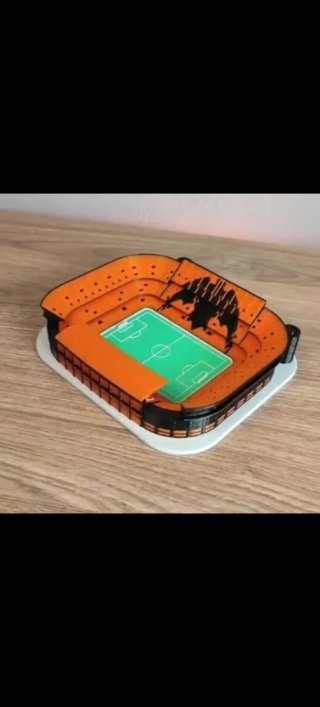 Impresión 3D Estadio Mestalla Valencia