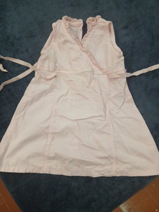 Vestido rosa infantil