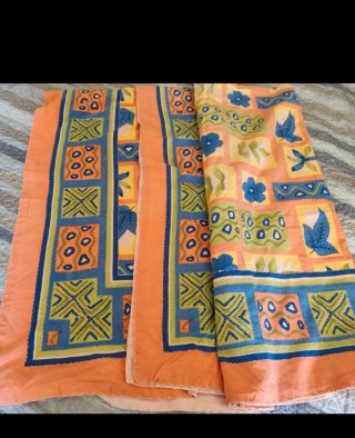 Colcha Cama Diseño Floral India