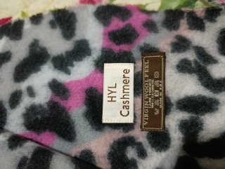 Bufanda Foulard HYL Cashmere Estampado