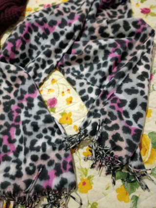 Bufanda Foulard HYL Cashmere Estampado