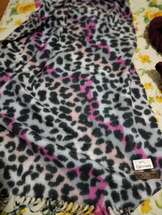Bufanda Foulard HYL Cashmere Estampado
