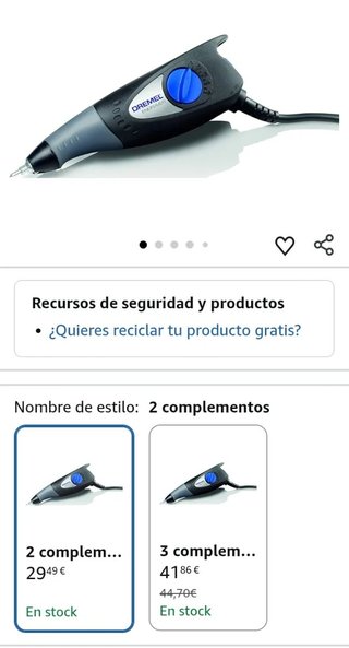 Dremel 290 Grabadora 35W kit herramienta de graba