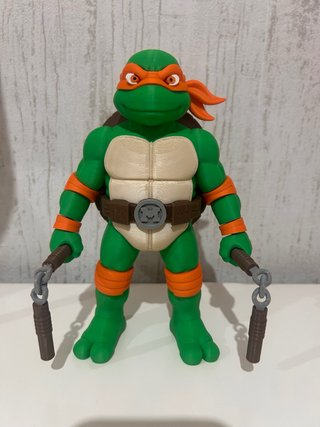 Figura Tortuga Ninja 3D 20cm de altura