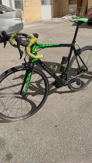 Bicicleta de carreras trek