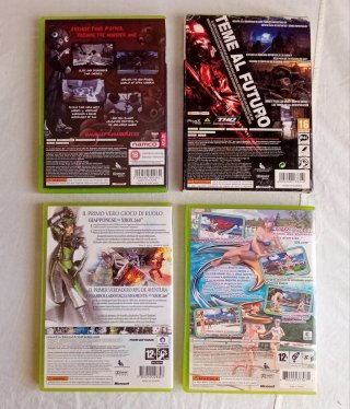 Lote 4 Juegos Xbox 360