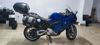 Moto Naked Azul
