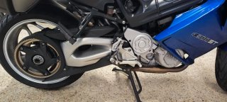 Moto Naked Azul