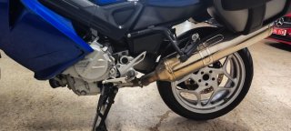 Moto Naked Azul