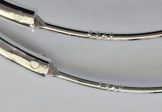 Pendientes aro de plata 5 cm